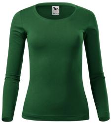 MALFINI Női hosszú ujjú póló Fit-T Long Sleeve - Palackzöld | M (1690614)