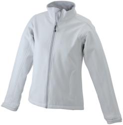 James & Nicholson (Daiber) Női softshell kabát JN137 - Szürkés-fehér | L (1-JN137-148157)