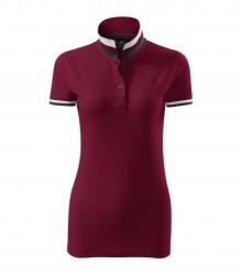 MALFINI Női galléros póló Collar Up - Garnet | XXL (2578617)