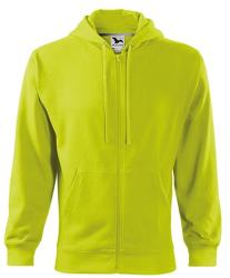 MALFINI Férfi felső Trendy Zipper - Lime | XL (4106216)