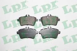 LPR set placute frana, frana disc LPR 05P1242 (05P1242)