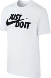 Nike Férfi szabadidő pólók rövid ujjú Nike NSW TEE JUST DO IT SWOOSH fehér AR5006-100 - M