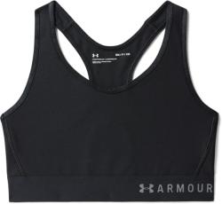 Under Armour Női merevítő nélküli sportmelltartó Under Armour ARMOUR MID KEYHOLE BRA W fekete 1307196-001 - M