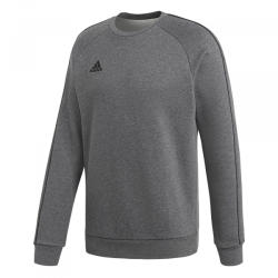 Adidas Férfi funkcionális cipzár nélküli pulcsi adidas CORE18 SW TOP szürke CV3960 - M