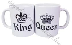  Queen és King páros bögre (773231)