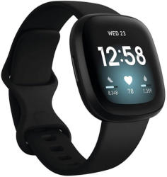 Edman Curea Edman pentru Fitbit Versa 3/Versa 4/Sense, marimea S, Negru