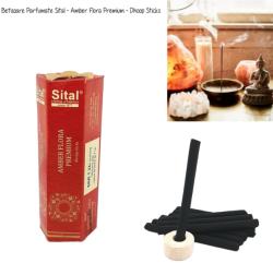  Betisoare Parfumate Sital - Amber Flora Premium - Dhoop Sticks