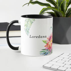 3gifts Cana personalizata Floral - 3gifts - 30,00 RON
