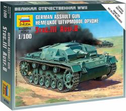 Zvezda Wargames (WWII) rezervor 6155 - Sturmgeschütz III Ausf. B (1: 100) (32-6155)
