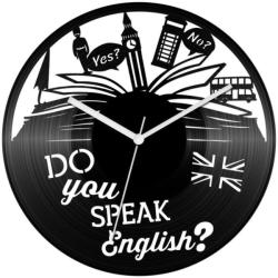 Angol nyelvtanár bakelit óra (bak-fo-071)