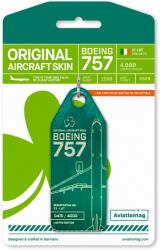 Aviationtag Aer Lingus - Boeing 757 - EI-LBT Green