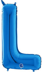Grabo Balon folie litera L albastru 66 cm - articole-petreceri - 19,99 RON