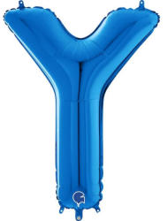 Grabo Balon folie litera Y albastru 66 cm - articole-petreceri - 19,99 RON