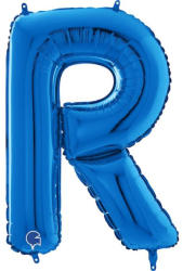 Grabo Balon folie litera R albastru 66 cm - articole-petreceri - 19,99 RON