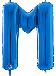 Grabo Balon folie litera M albastru 66 cm - articole-petreceri - 19,99 RON
