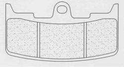 Carbone Lorraine Placute frana fata 1139A3+ CARBONE LORRAINE