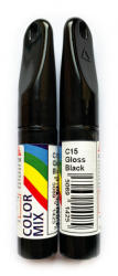 Color Mix autós javítófesték Csillogó fekete (Gloss Black) 12, 5ml ecsetes karceltávolító, modellezéshez is