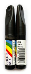 Color Mix autós javítófesték Szaténfekete (Satin Black) 12, 5ml ecsetes karceltávolító, modellezéshez is