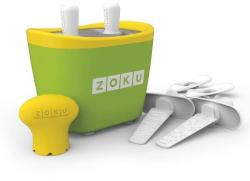 Zoku Aparat de inghetata ZOKU Quick Pop Maker ZK107 GN, 2 incinte, 7 minute, nu contine BPA, Verde (ZK107 GN)