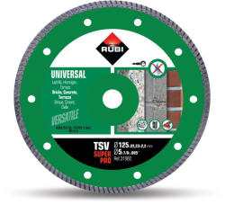 RUBI Disc diamantat pt. beton si caramida 125mm, TSV 125 Pro - RUBI-31980 (RUBI-31980) - albertool Disc de taiere