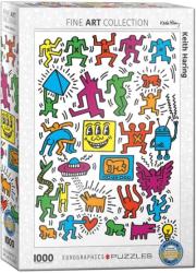 EUROGRAPHICS 1000 db-os puzzle - Collage, Keith Haring (6000-5513)