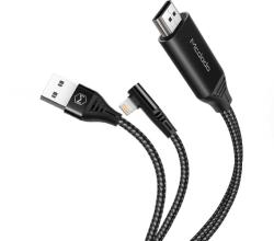 Mcdodo Cablu HDMI la Lightning si USB Mcdodo Plug&Play Black (CA-6400)