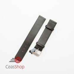  Curea piele vitel neagra plata, semi lucioasa 30mm - 3270130