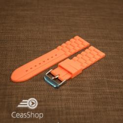  Curea silicon portocalie 22mm - 45885