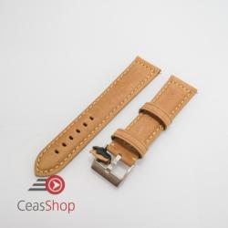  Curea piele maro deschis vintage QR 24mm - 3960324