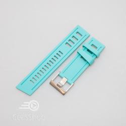  Curea ceas stil Isofrane turcoaz 24mm - 49793