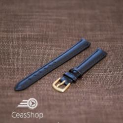  Curea neagra piele vitel captusita 12mm - 40423
