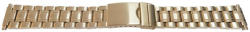  Bratara metalica reglabila aurie capete pe arc 16-22mm - 55007 - ceas-shop