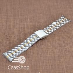  Bratara metalica bicolora 28mm - 38954