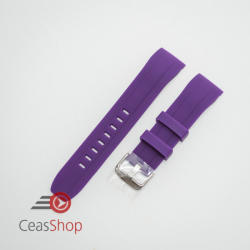  Curea silicon mov capat curbat 22mm - 58406 - ceas-shop