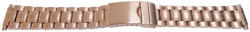  Bratara metalica reglabila rose gold capete pe arc 16-22mm - 55009