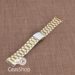  Bratara metalica aurie 28mm - 38952