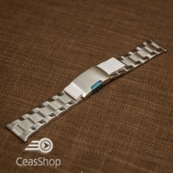  Bratara argintie 20mm capat drept - 40595