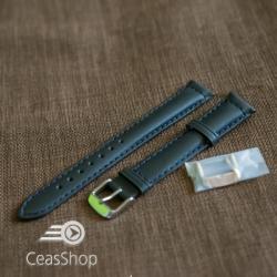  Curea piele vitel albastru navy XL 22mm - 41459