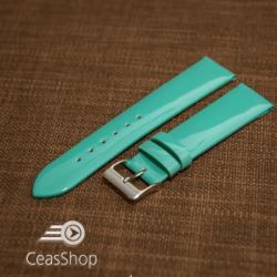  Curea verde piele vitel plată 16mm - 38293