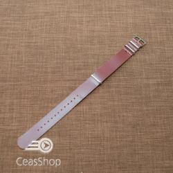  Curea NATO piele maro 22mm catarame otel- 40068