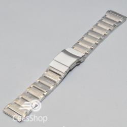  Bratara metalica argintie 24mm- 38971