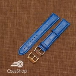  Curea model crocodil captusita albastră 24m XL - 45747