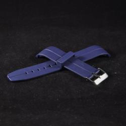  Curea din poliuretan curbata albastra 20mm - 35992