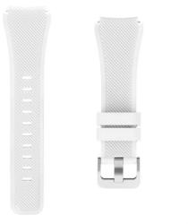 Curea silicon albă 22mm pentru Samsung Gear S3
