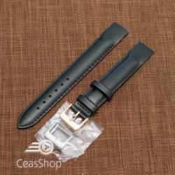  Curea piele vitel neagră, open end, 10mm - 36005