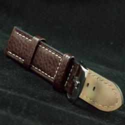  Curea piele maro 24 mm - 36190