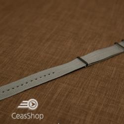  Curea NATO gri 20mm catarame negre - 36560