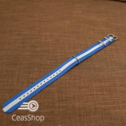  Curea N. A. T. O Scoția (albastru) 22mm - 40572