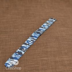  Curea NATO camuflaj albastru marin 22mm - 38011