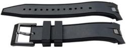  Curea cauciuc originala Seiko Sportura neagră - 20mm - ceas-shop - 931,00 RON